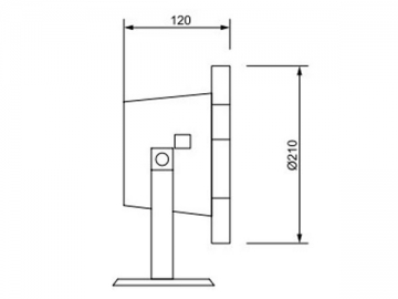 Luce LED subacquea ad alta efficienza