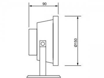 Luce LED subacquea DIP