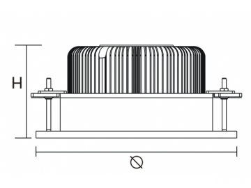 LED Downlight 32W