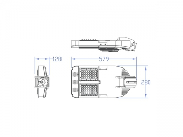 Lampione LED 60W