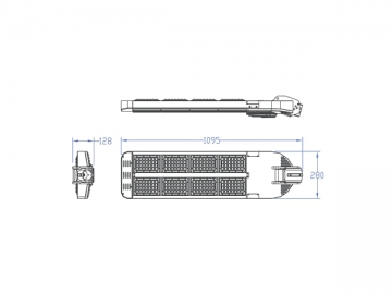 Lampione LED 250W