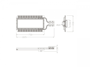 Lampione LED 150 Pezzi