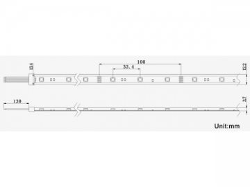 Serie Striscia LED Flessibile 5550 (RGB)