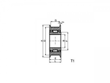Cuscinetti a rulli cilindrici <small>(per puleggia di catena)</small>