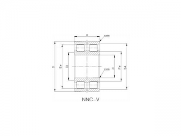 Cuscinetti a due corone di rulli NNC/NNF/NNV