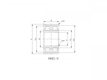 Cuscinetti a due corone di rulli NNC/NNF/NNV