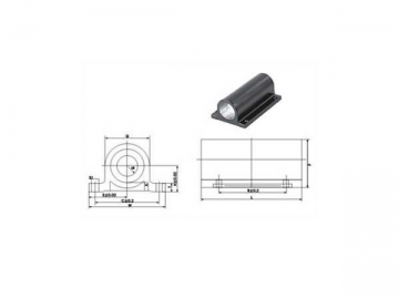 Supporto del cuscinetto SWB-L-OP