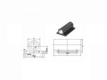 Supporto del cuscinetto SWB-L-OP