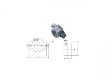 Supporto del cuscinetto SHF-B