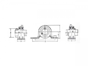 Blocchetto di cuscino Serie SBPP2, SAPP2