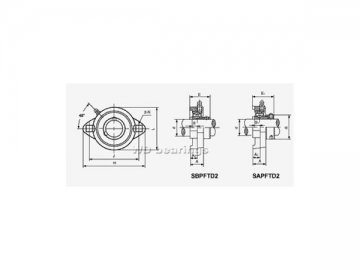 Blocchetto di cuscino Serie SBPFTD2, SAPFTD2