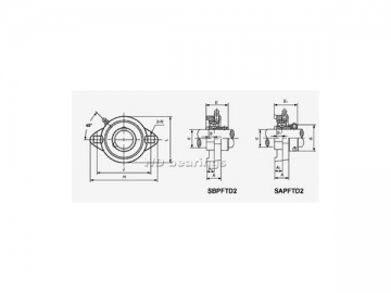 Blocchetto di cuscino Serie SBPFTD2, SAPFTD2