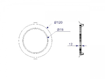 Pannello LED circolare