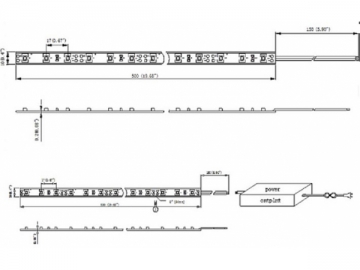 Striscia LED flessibile SMD3528