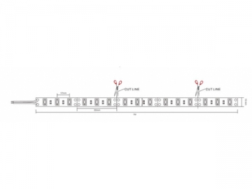 Striscia LED flessibile, SMD2835