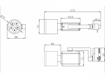 Luce da traccia LED 5W